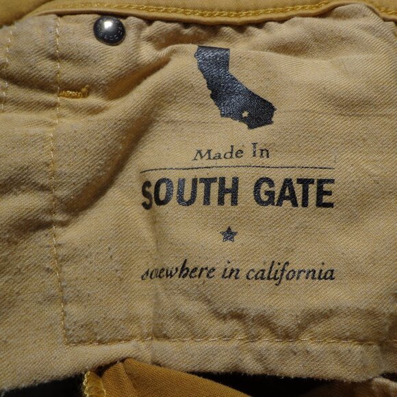 AG Adriano Goldschmied the Stevie Ankle Slim Straight Leg Pant 28R Camel - Picture 13 of 16